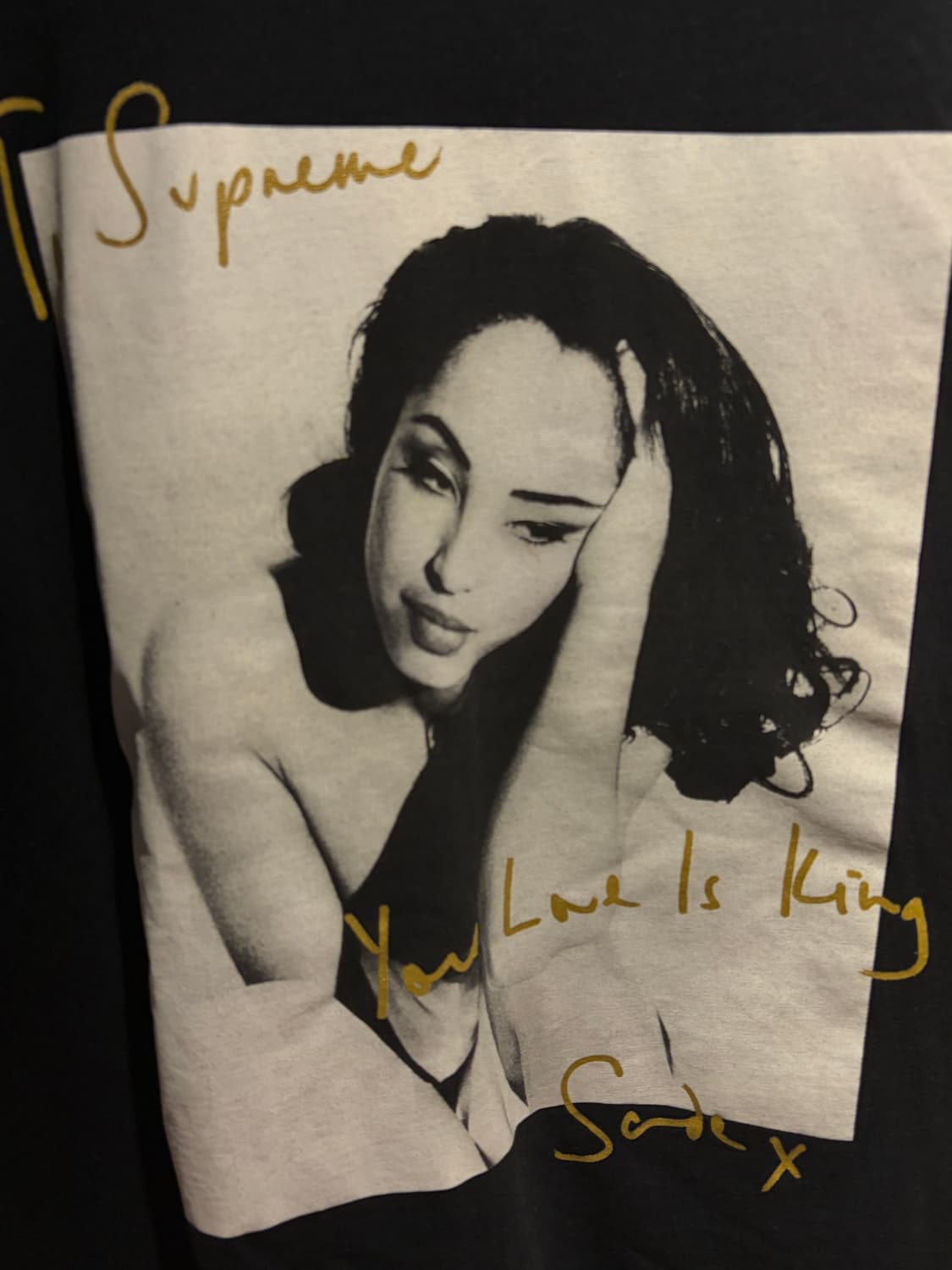 슈프림 샤데이 반팔 블랙L 상품이미지2