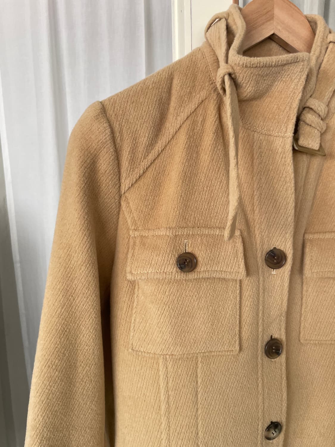 vintage pocket wool short coat 상품이미지3