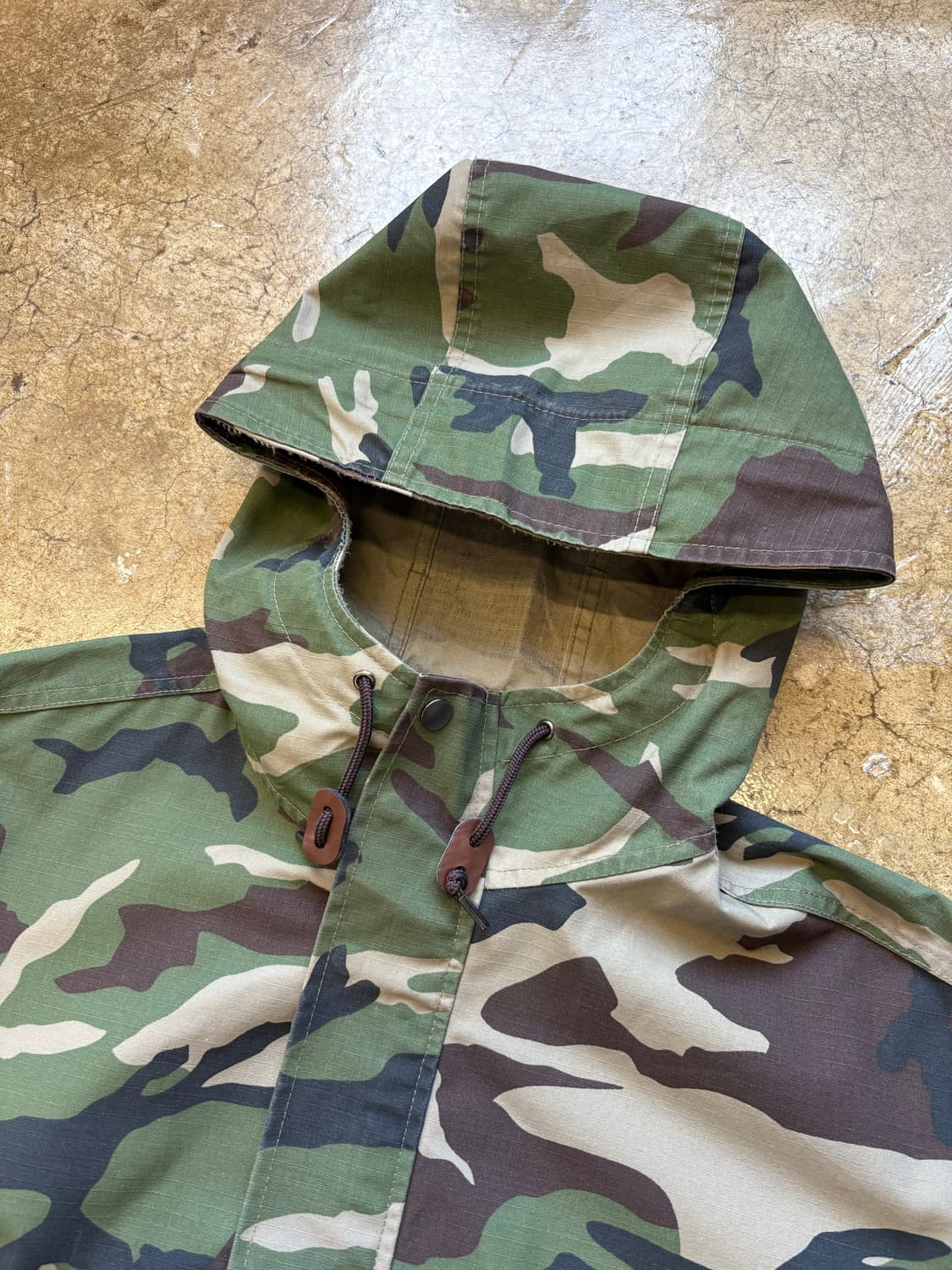 GU 카모 코튼 후드 재킷 상품이미지3