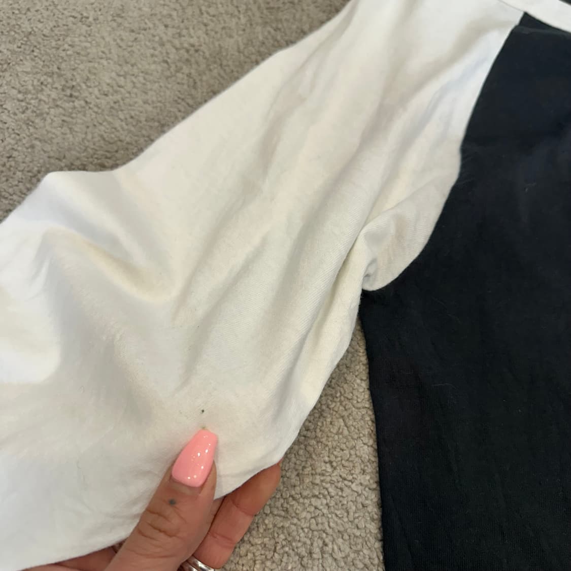 챔피온 레글런 3/4 7부 슬리브 티셔츠M 상품이미지4