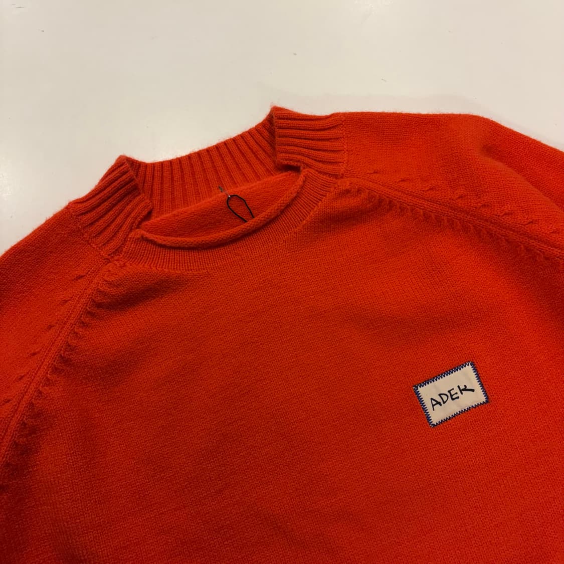 [A3] 아더에러 ADER 오렌지색 니트 B301 상품이미지3