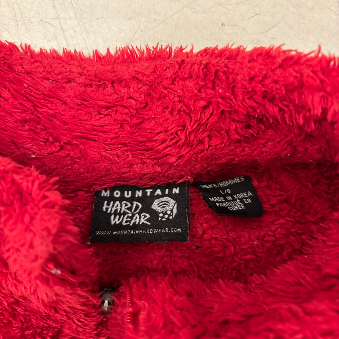 마운틴하드웨어 플리스 투톤 집업 상품이미지3