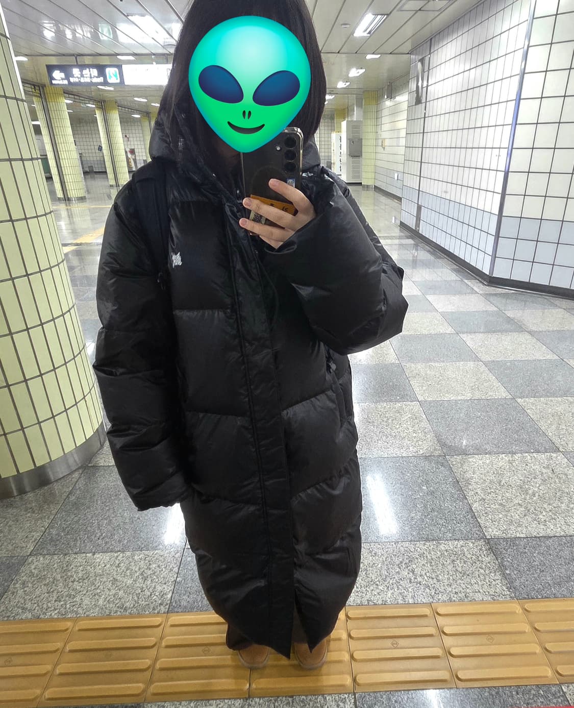 브라운브레스롱패딩(급전) 상품이미지2