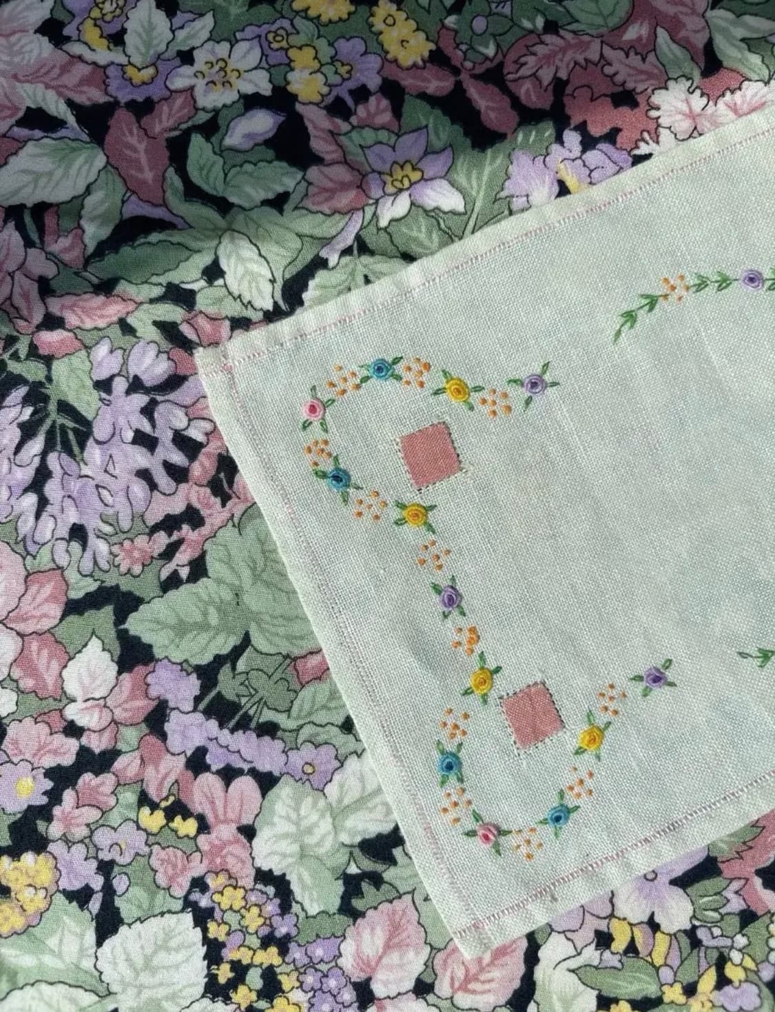 빈티지 손자수 샌드위치 도일리 상품이미지3