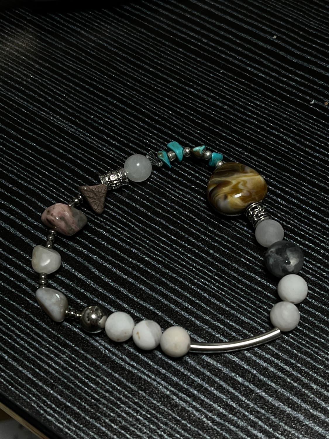 [HANDMADE] Ethnic Marble & Turquoise Sto 상품이미지1