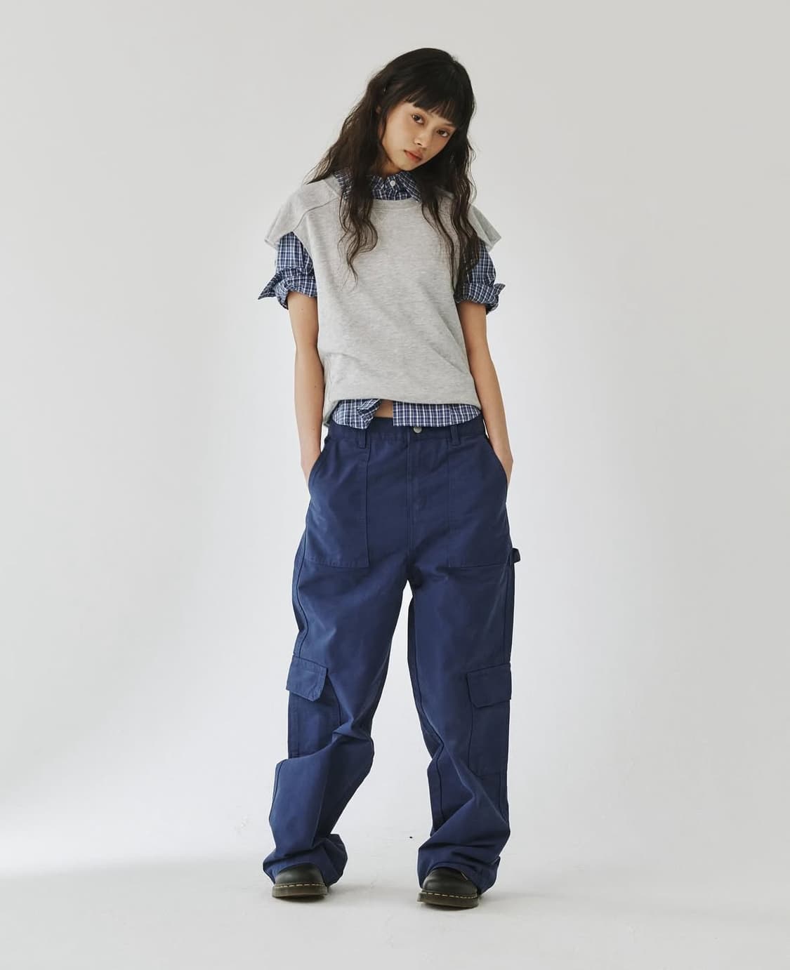 REGULAR CARPENTER PANTS, blue 상품이미지2
