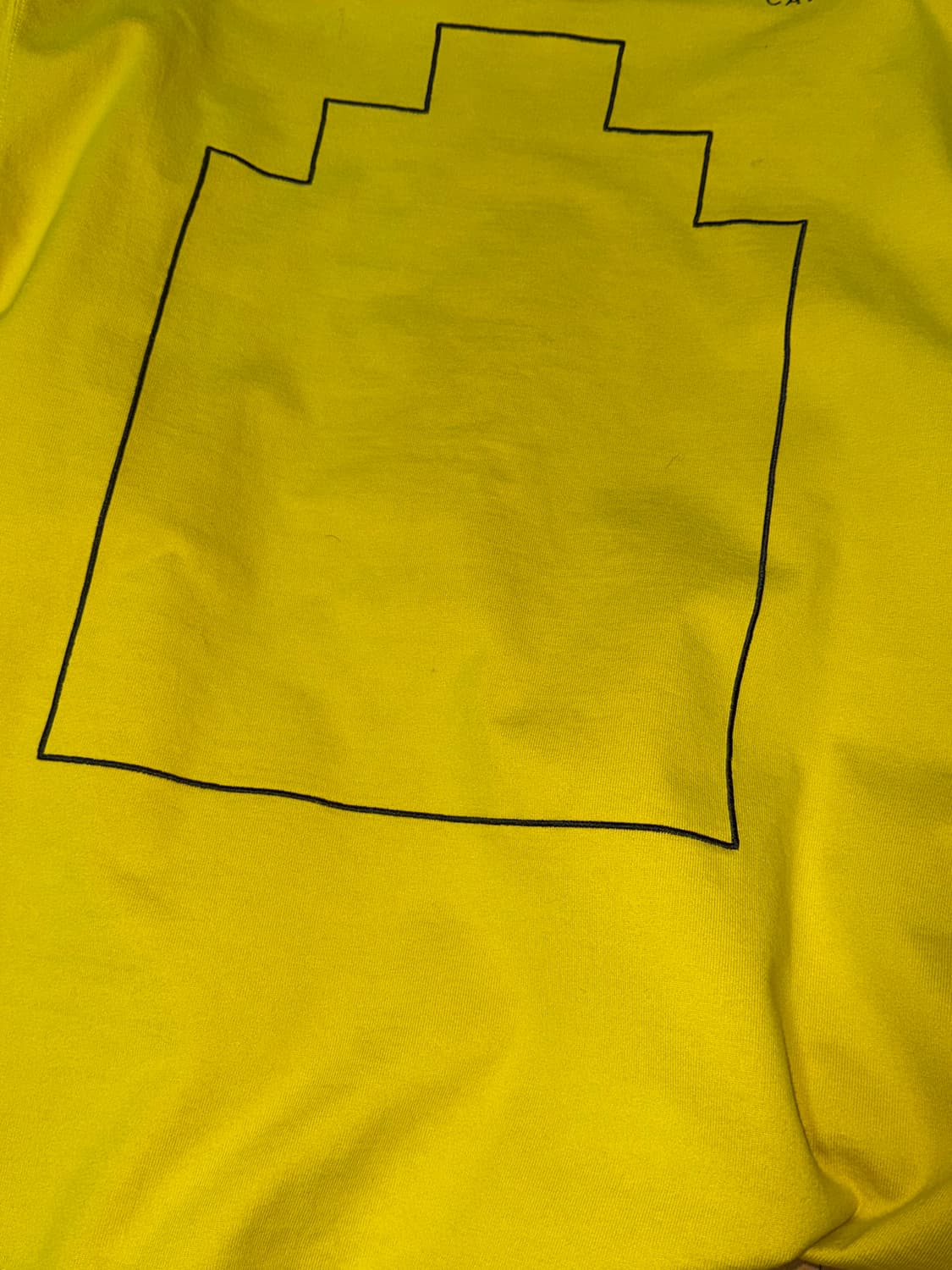 Cav Empt yellow 맨투맨 상품이미지2