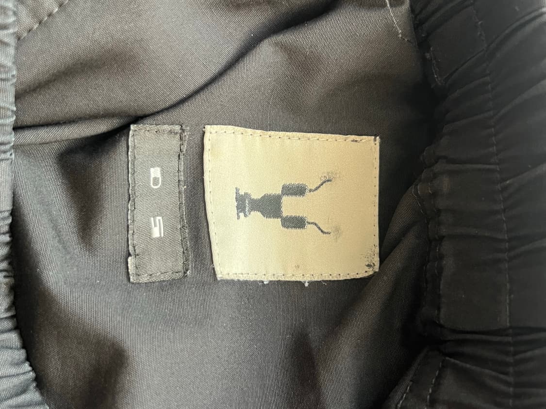 (S)릭오웬스 크리치 카고 태권도 팬츠 코팅 s사이즈 te소재 상품이미지8