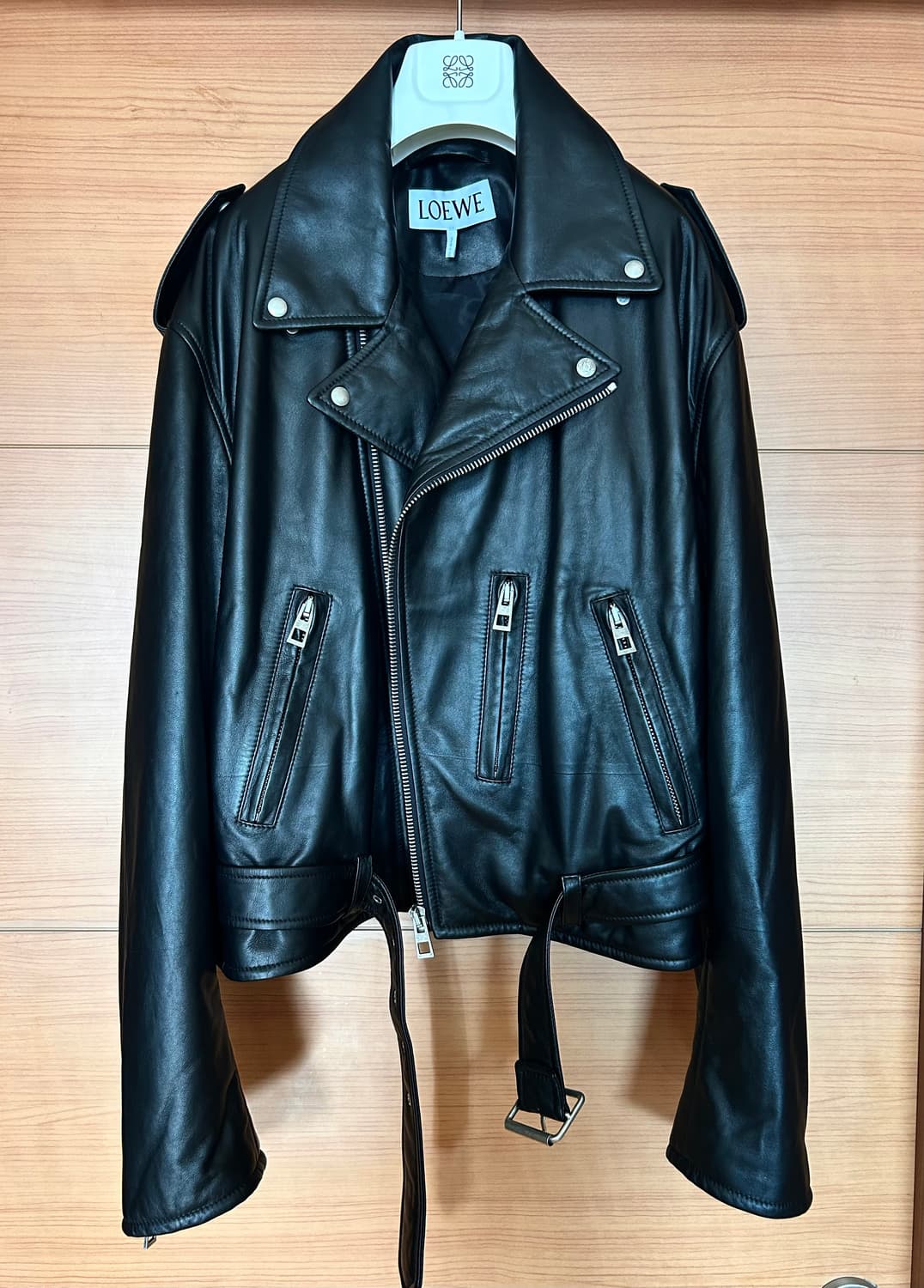 로에베 패디드 가죽 자켓 상품이미지5