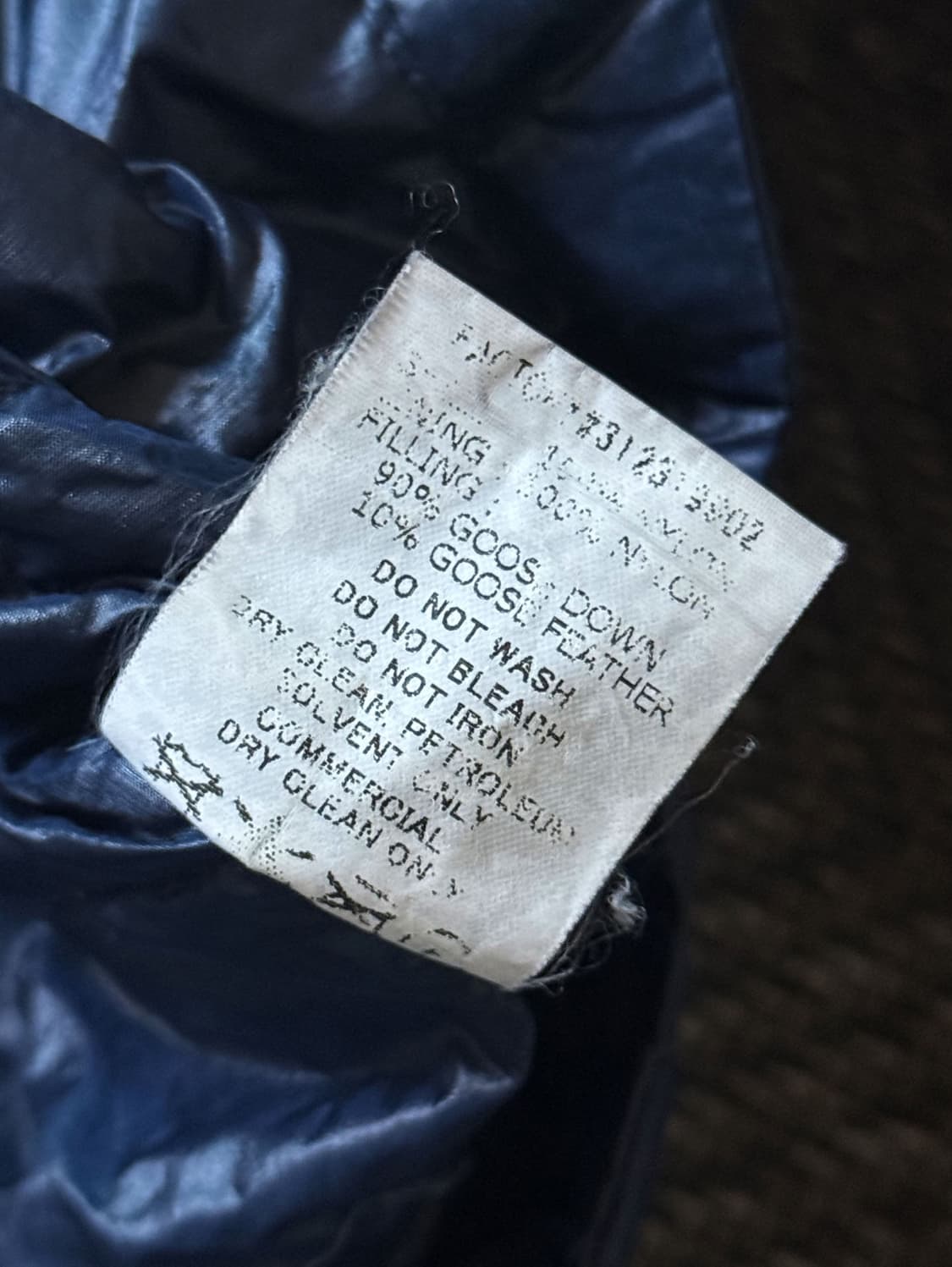 90s 몽벨 구스다운 경량 푸퍼 자켓 (100-105) 상품이미지5