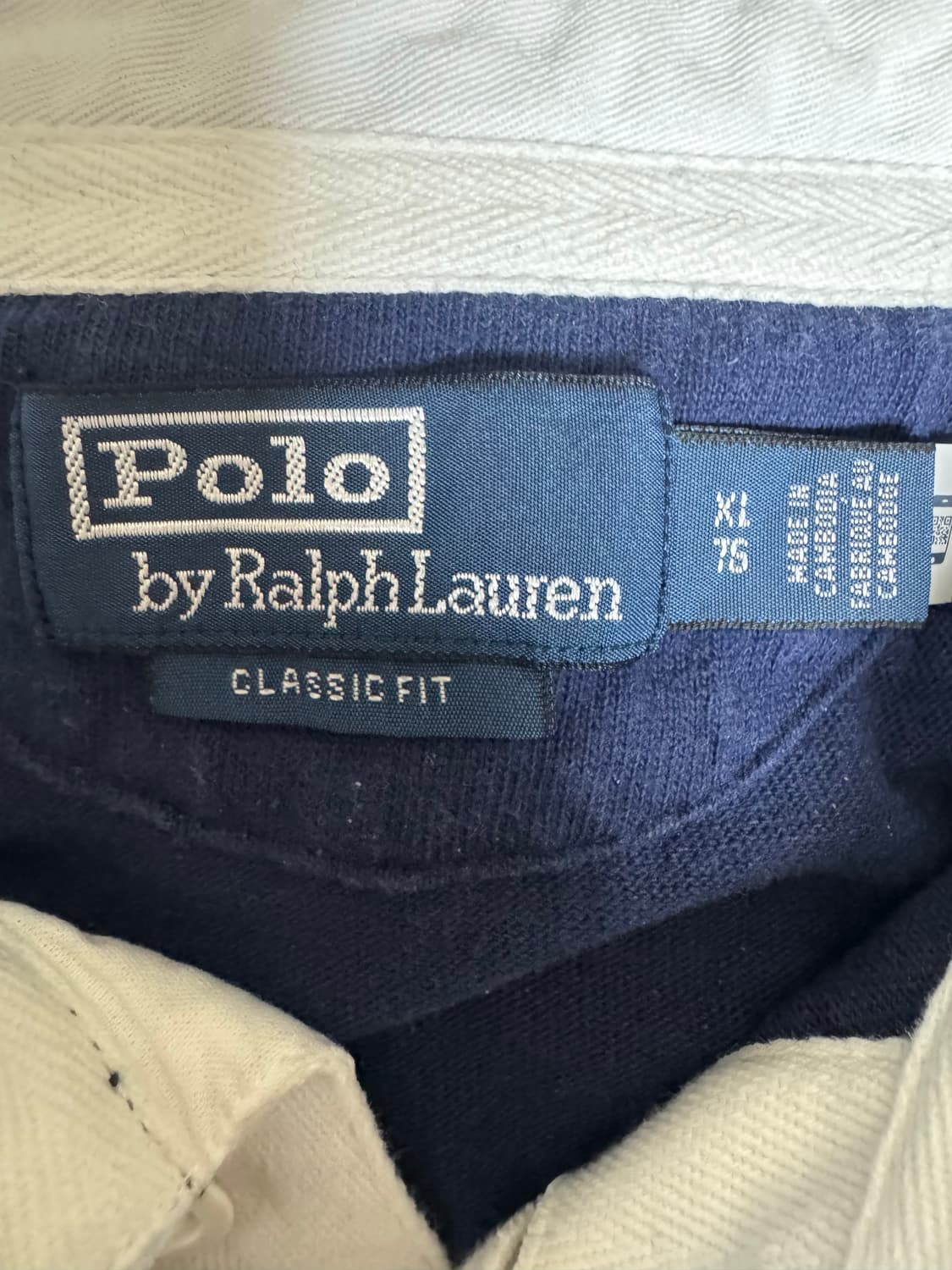 폴로 랄프로렌 럭비 셔츠 XL 상품이미지3