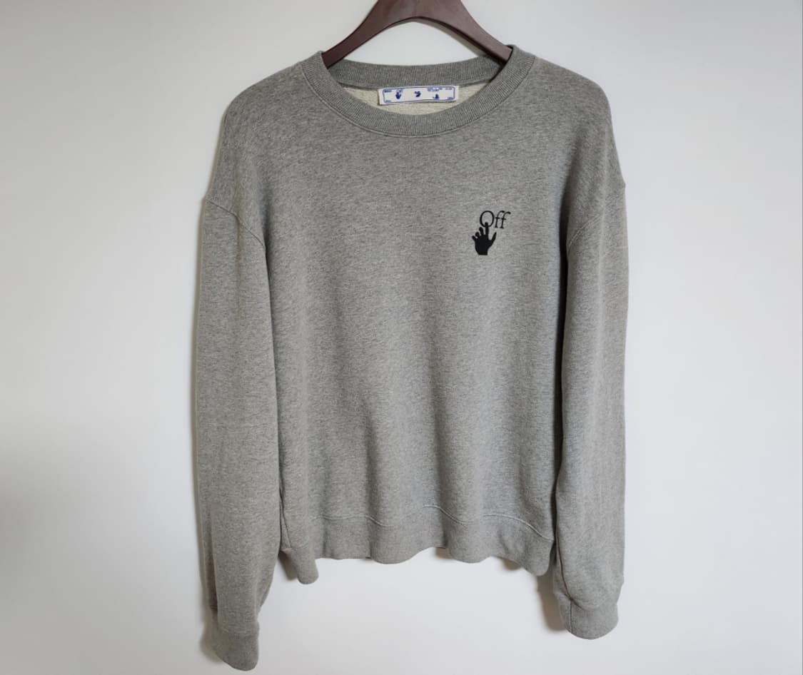 [M] 오프화이트 디그레이드 남성 맨투맨 OMBA025F21FLE006 상품이미지3