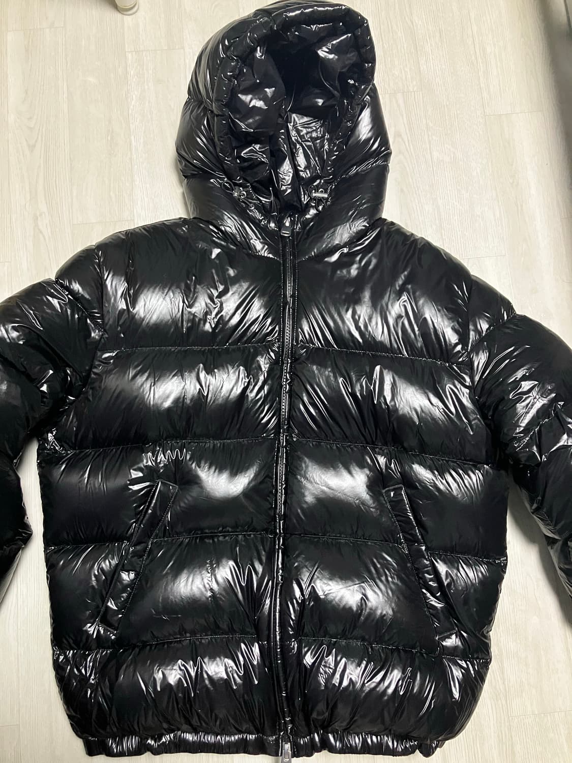 자라 유광 패딩 상품이미지1