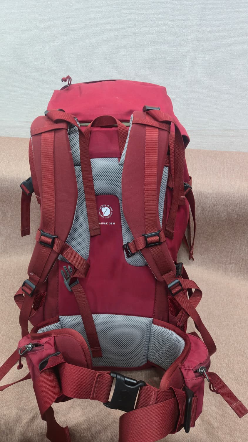 피엘라벤 카이팩 38W 백팩 레드 상품이미지2