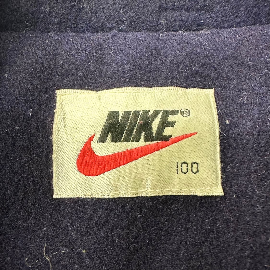 나이키 90‘s 빅 스우시 딥네이비 울 바시티 자켓 상품이미지7