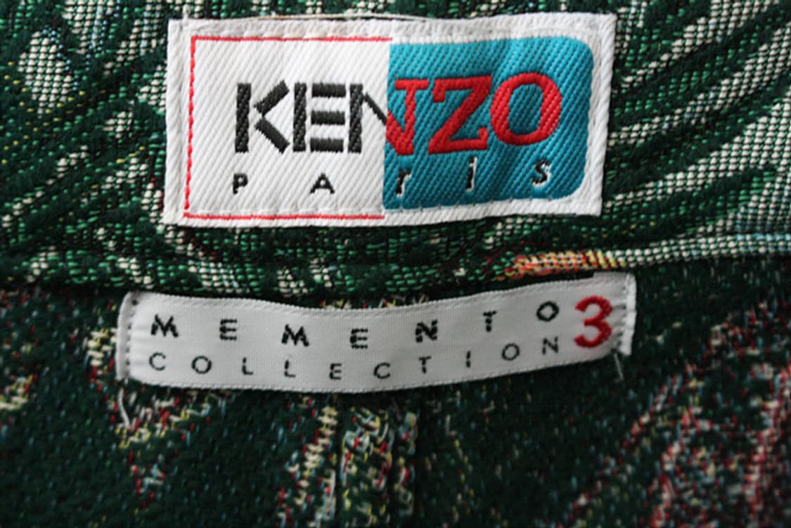 KENZO 겐조 정품 런어웨이 그린 팬츠 새제품 상품이미지8