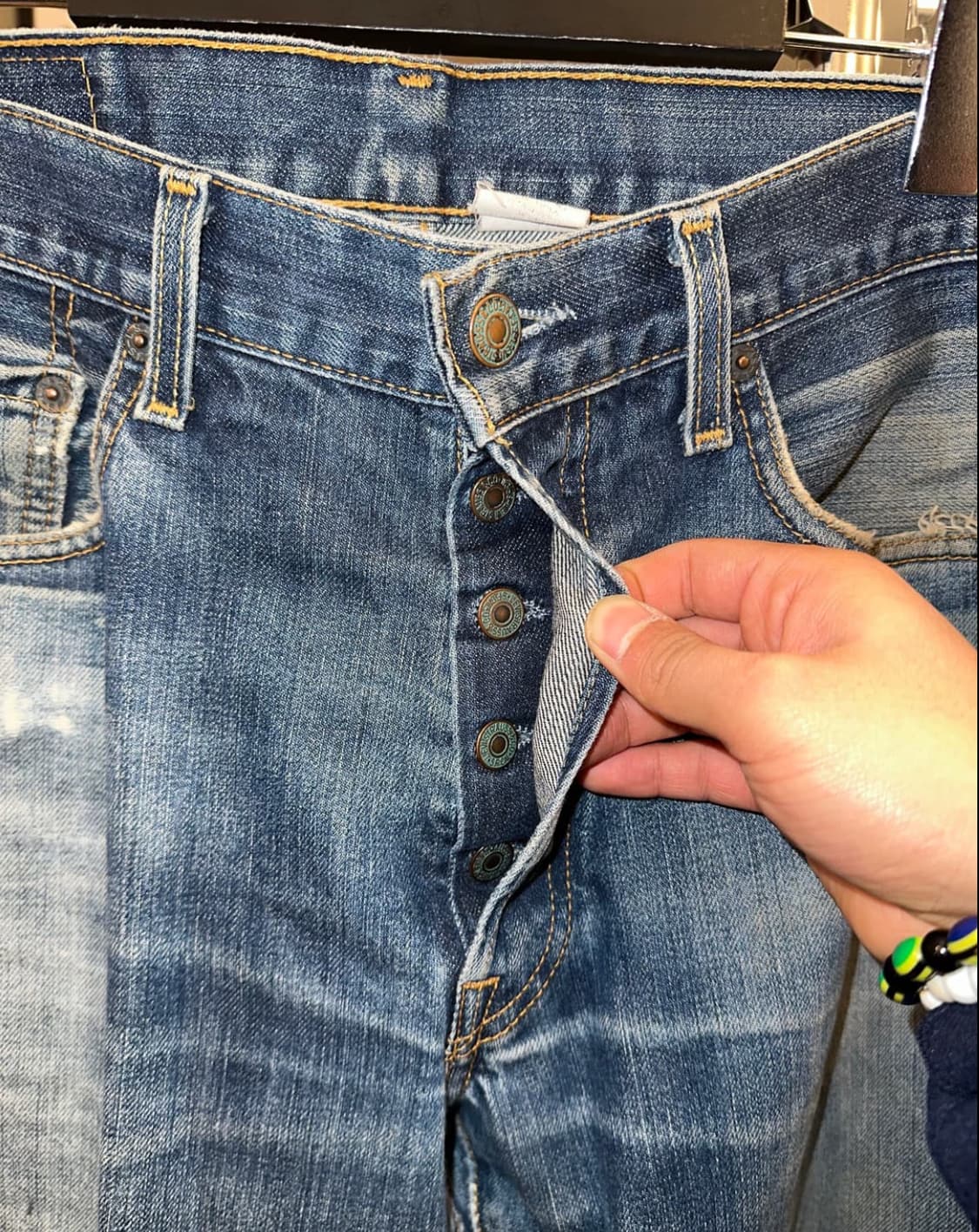 Early OO's Levi's 501 Mexico denim pant 상품이미지5