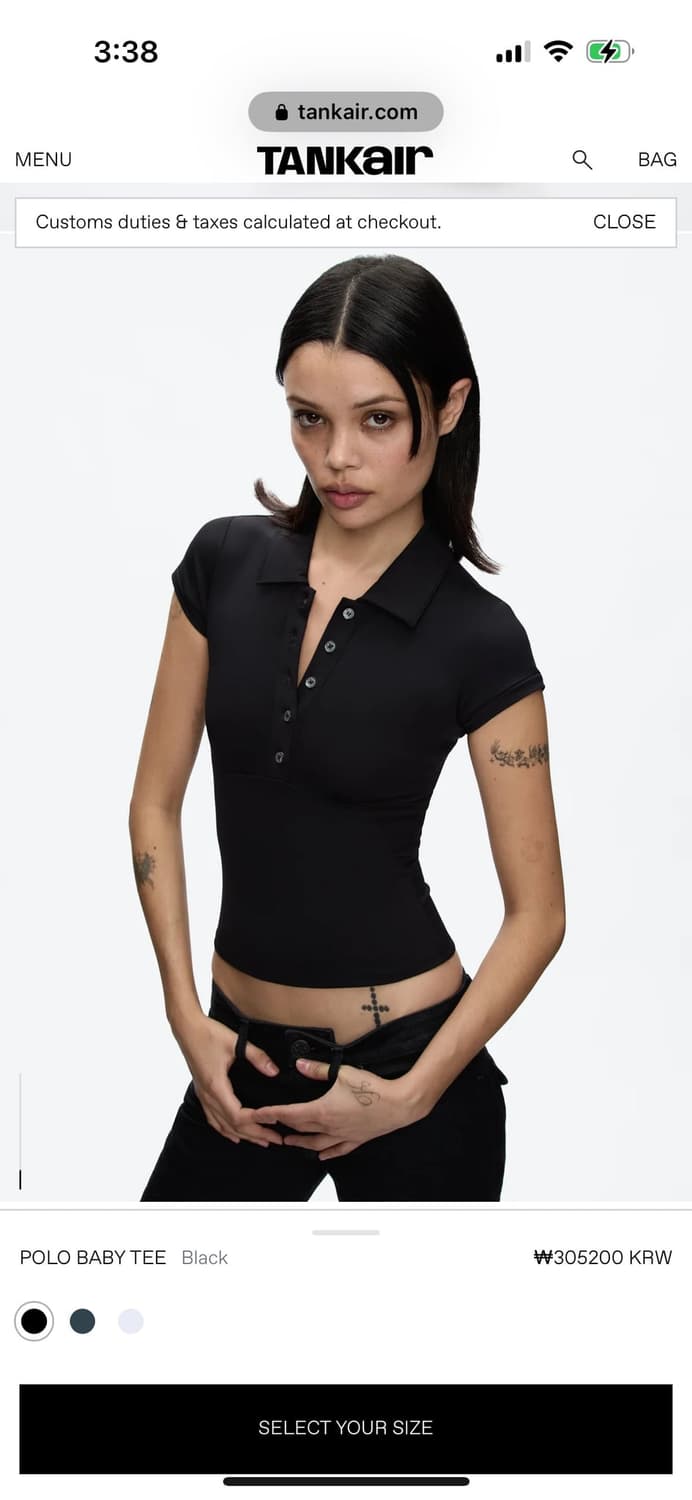 Tankair polo baby Tee 상품이미지2