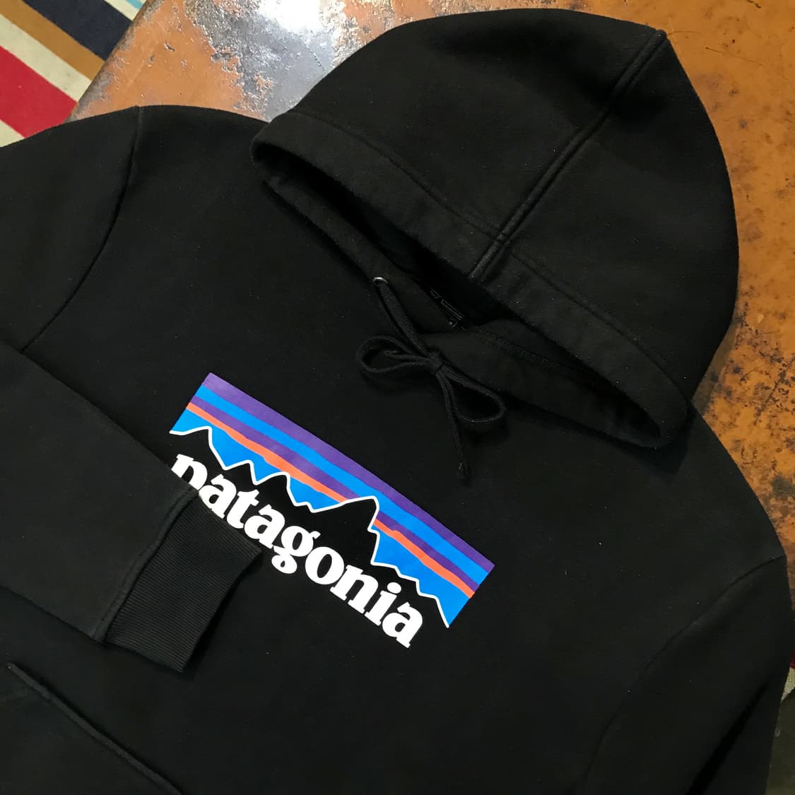 파타고니아 블랙 기모 후디 남성 110 사이즈  상품이미지3
