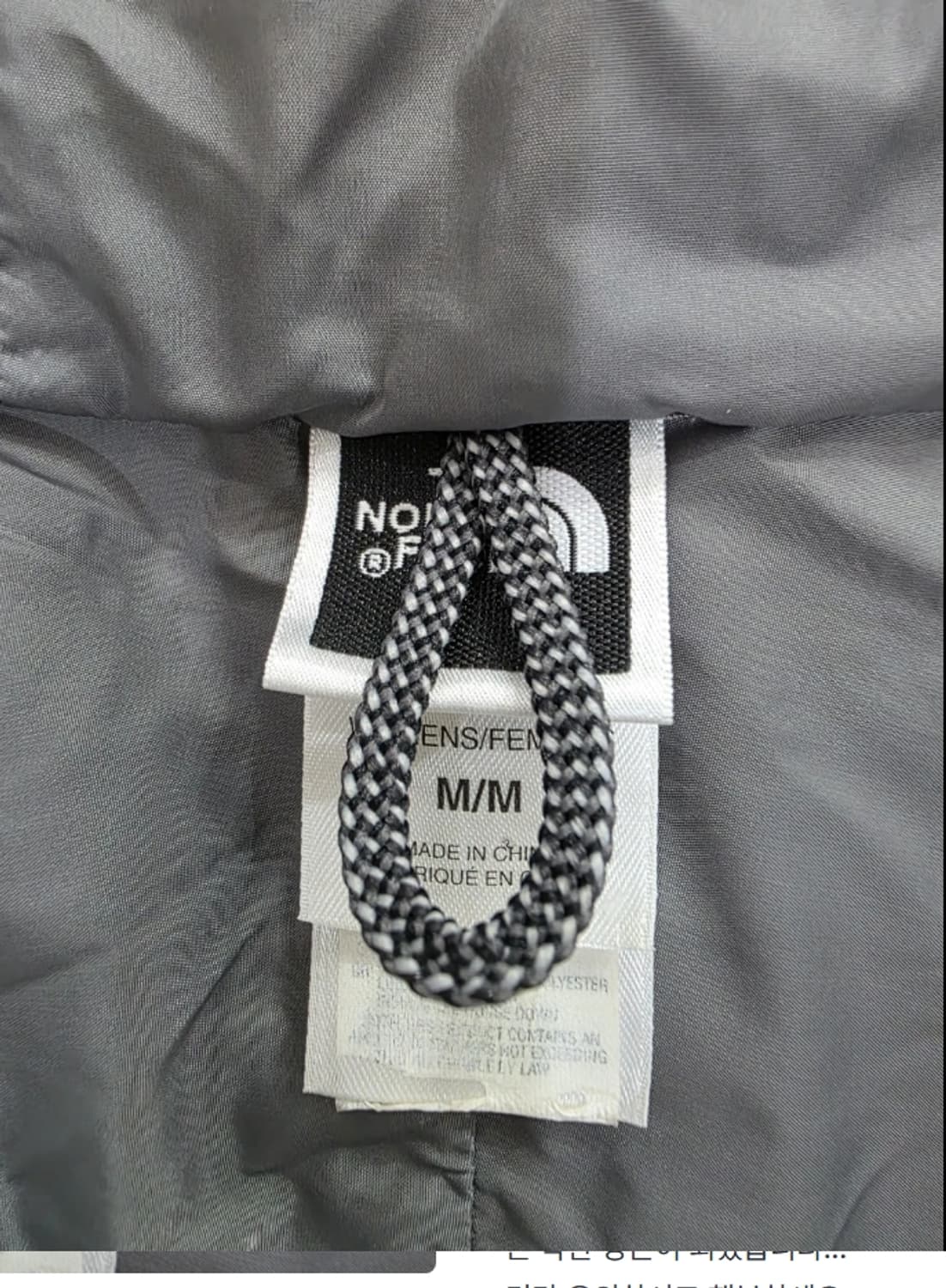 노스페이스 여성 550 패딩 M사이즈 상품이미지7