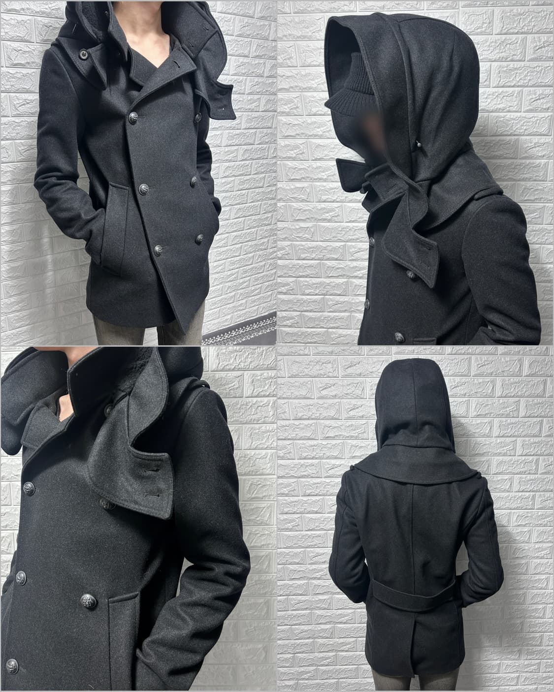 솔리드 옴므 사무라이 후디드 코트 상품이미지1