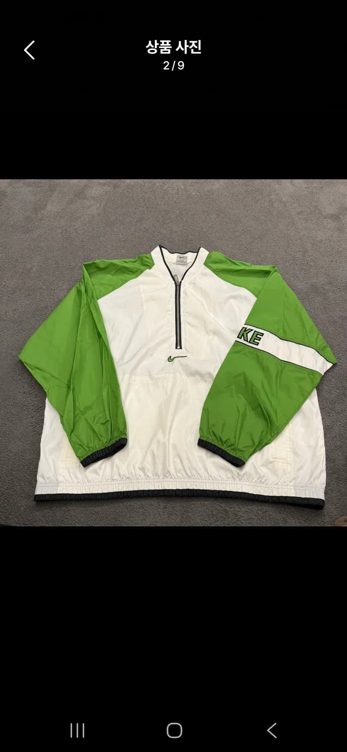 [정품/XL] 나이키 90'S 나이키 올드스쿨 아노락 c1 상품이미지2