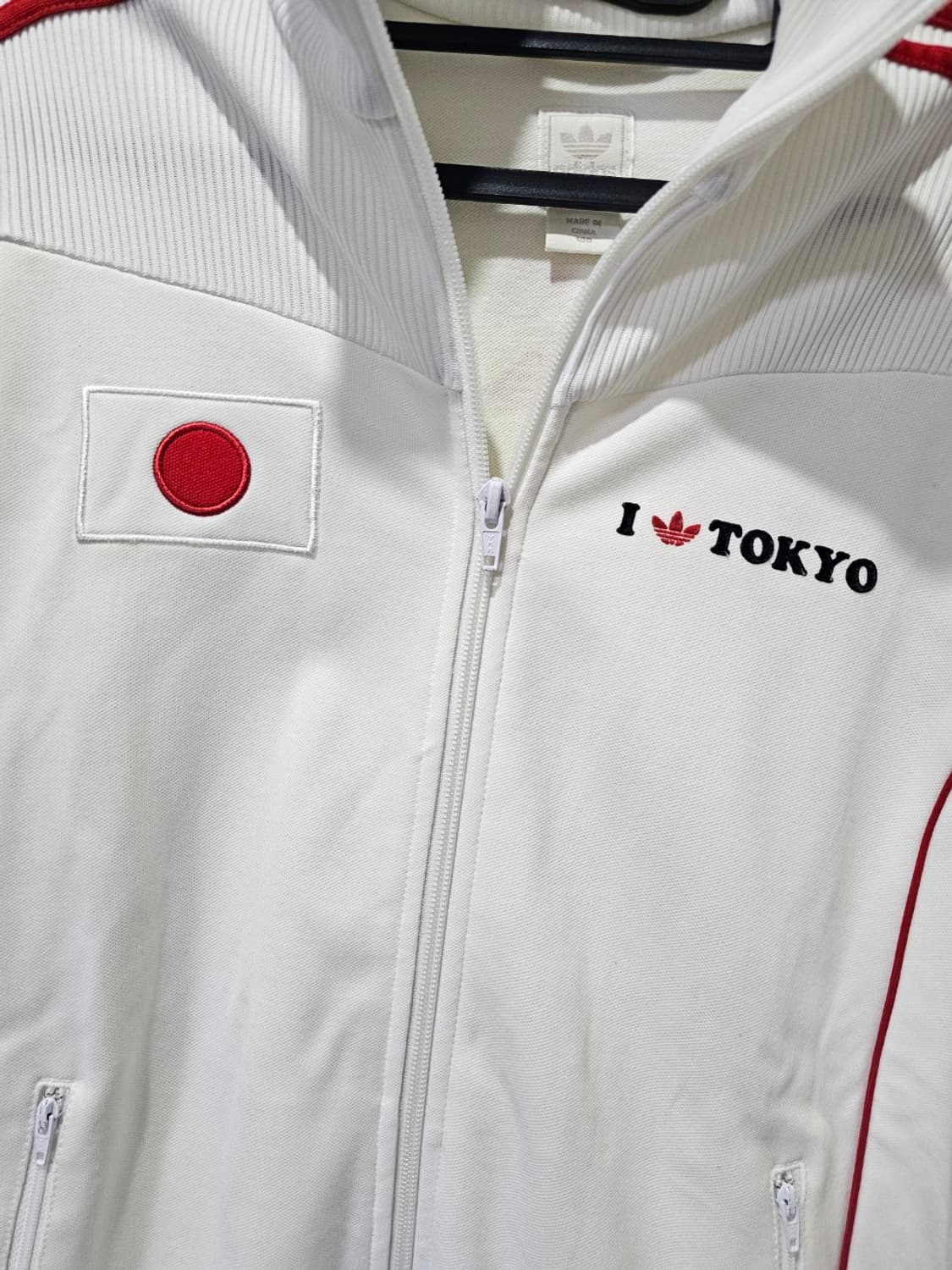 아디다스 도쿄 TOKYO 트랙탑 져지 집업 95/M 상품이미지4