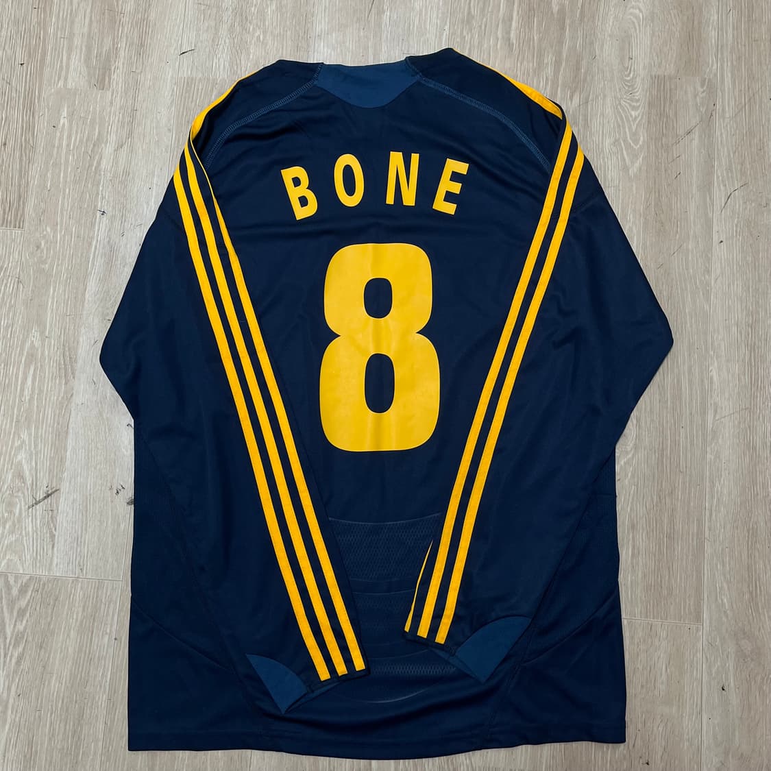 아디다스 LA 갤럭시 허벌라이프 07-08 어웨이 삼선 유니폼L(100 상품이미지6