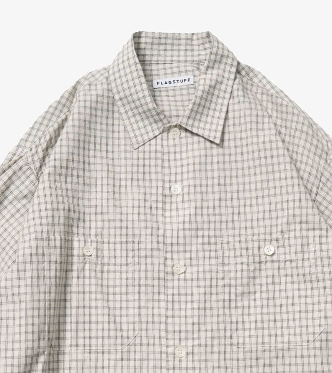 F-LAGSTUF-F - LAYERED CHECK SHIRT 상품이미지3