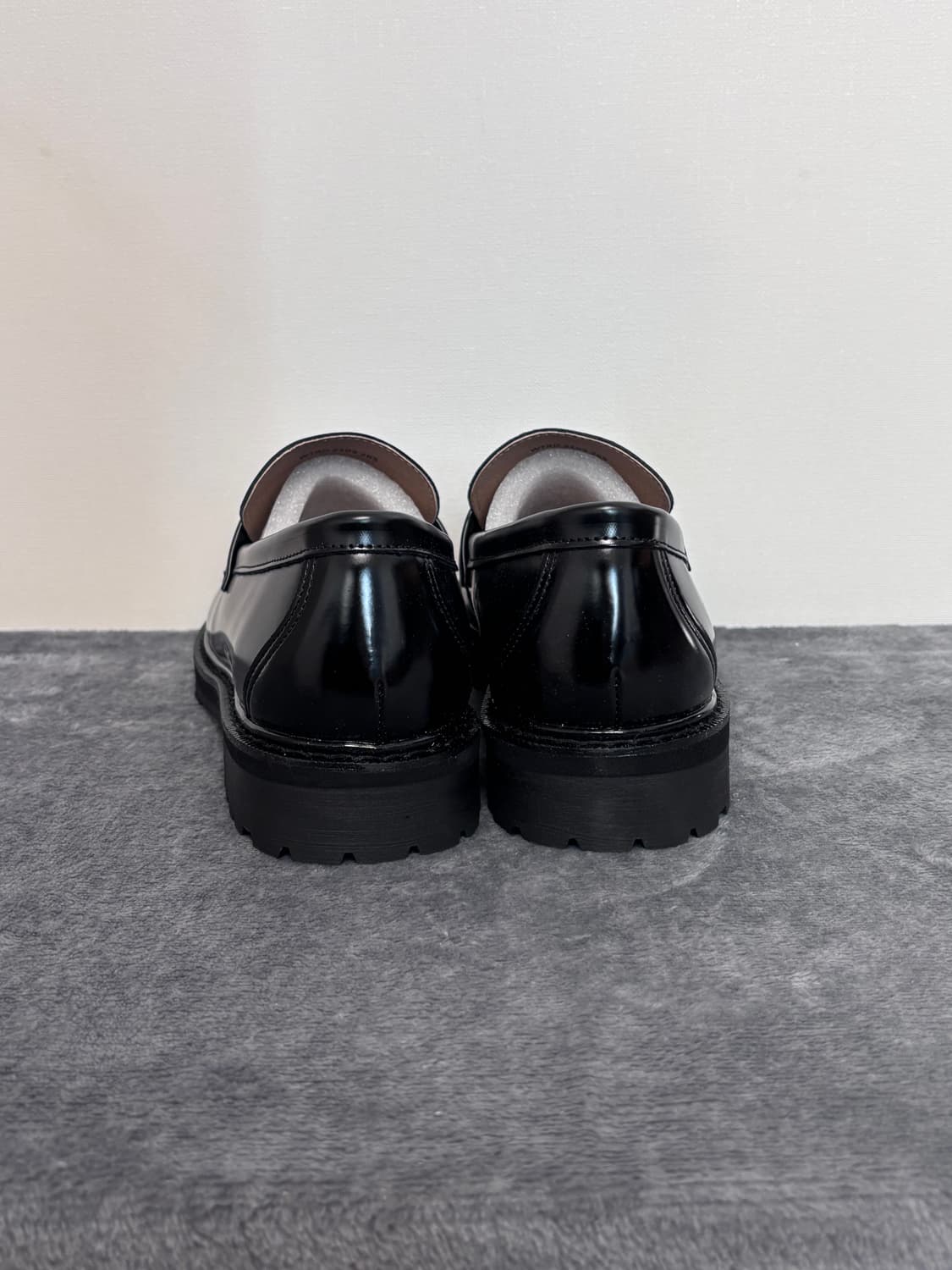 새상품) 265 위더로드 던컨 홀스빗 로퍼 블랙 상품이미지4