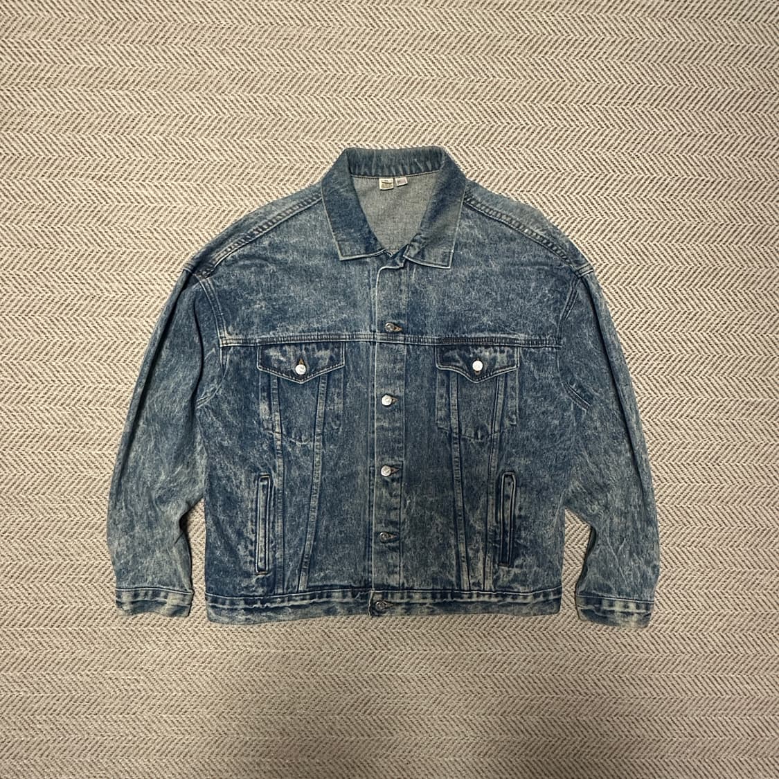 VINTAGE usa made denim jacket 상품이미지1