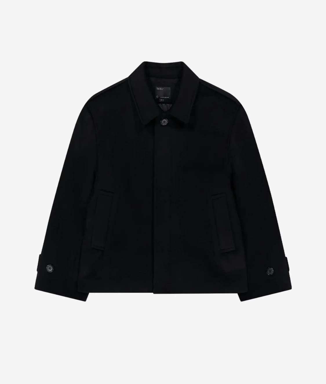 엔도어 Short mac coat (black) 상품이미지1
