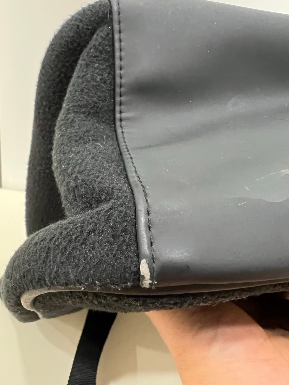 슈프림 폴라텍 토트백 블랙 18FW 상품이미지5