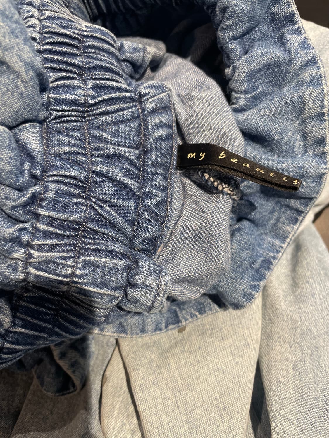 My Beautiful Landlet  Wide Denim pants 상품이미지3