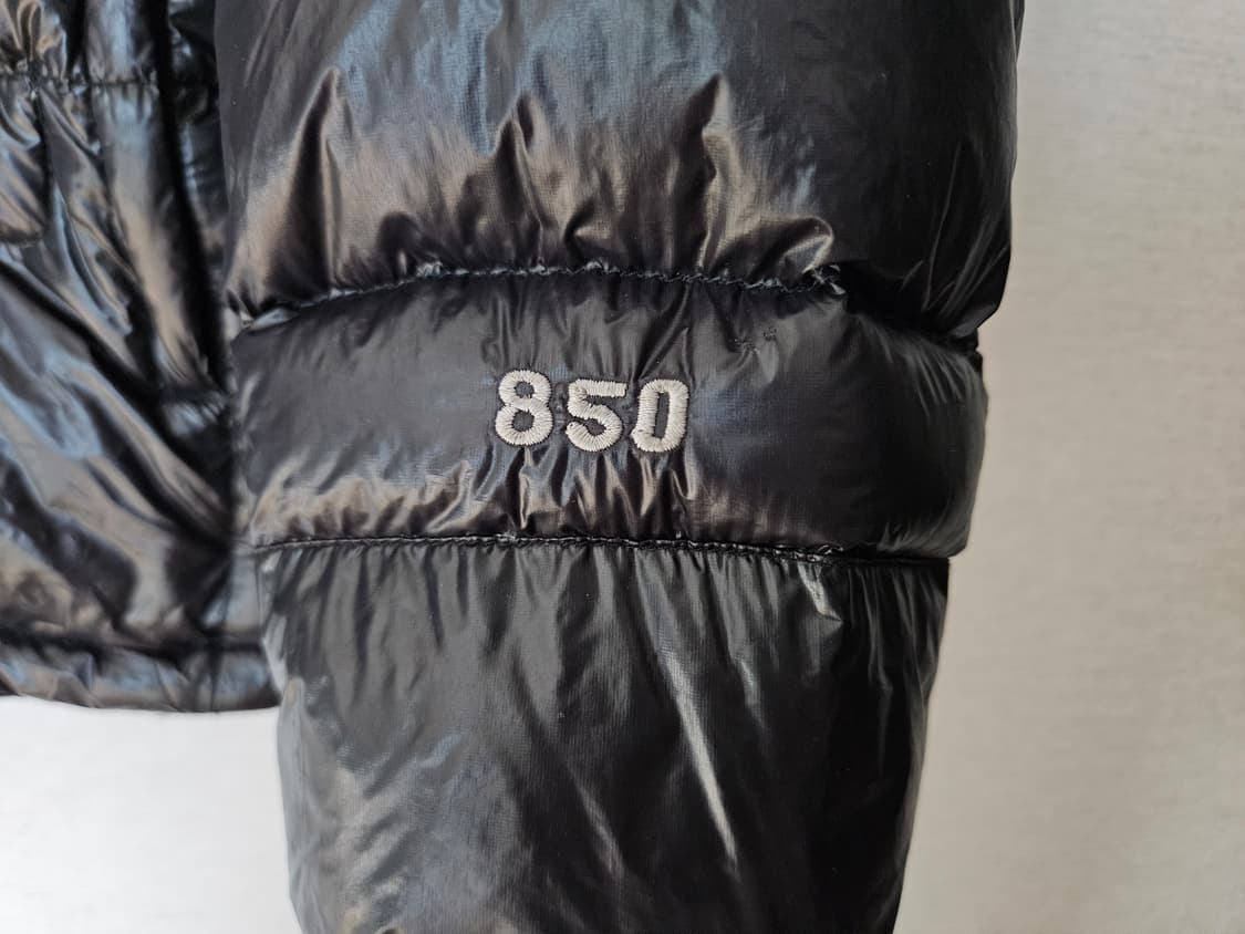 노스페이스 850 초경량 유광 구스다운 패딩 상태극상 희귀매물 눕시 상품이미지6