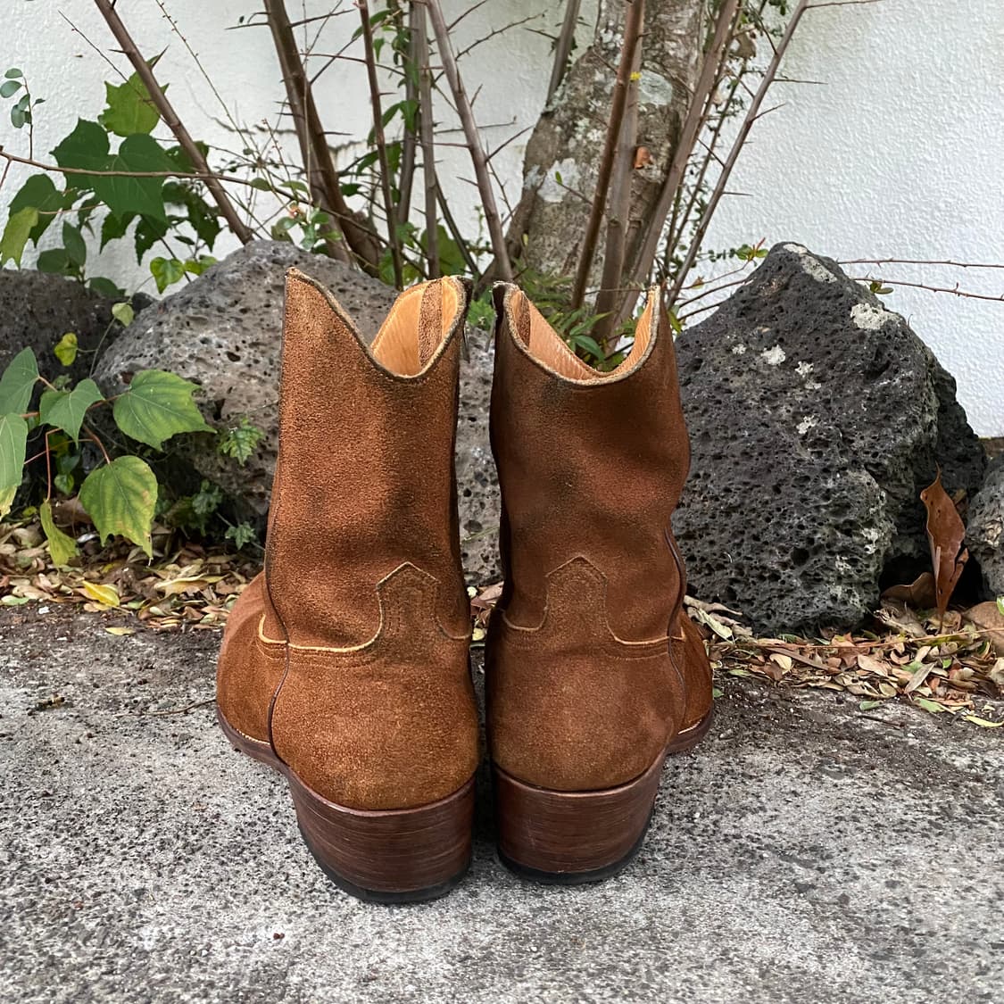 (9) the letters 스웨이드 웨스턴 부츠 상품이미지4