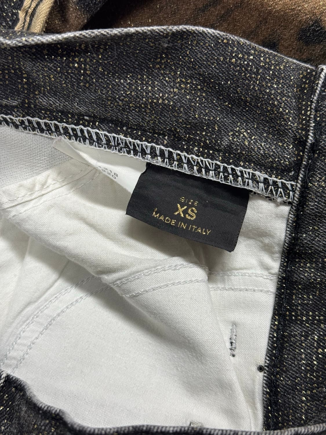 로베르토 까발리 멀티컬러 글리터 팬츠 상품이미지5