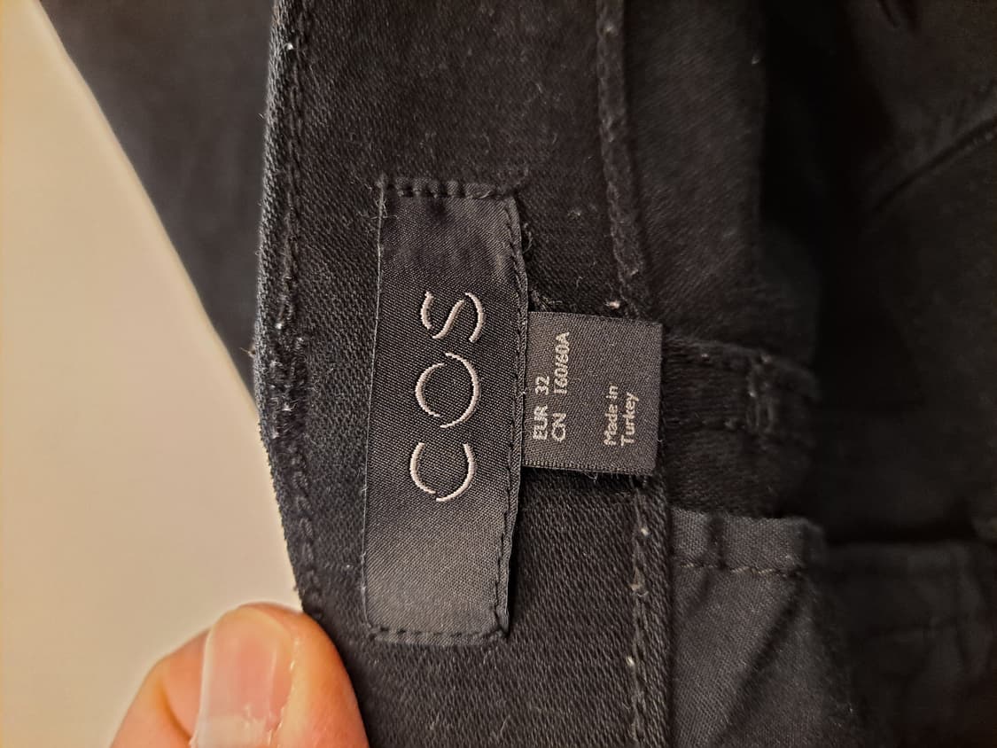 Cos 여성용 블랙팬츠 EUR32 상품이미지4