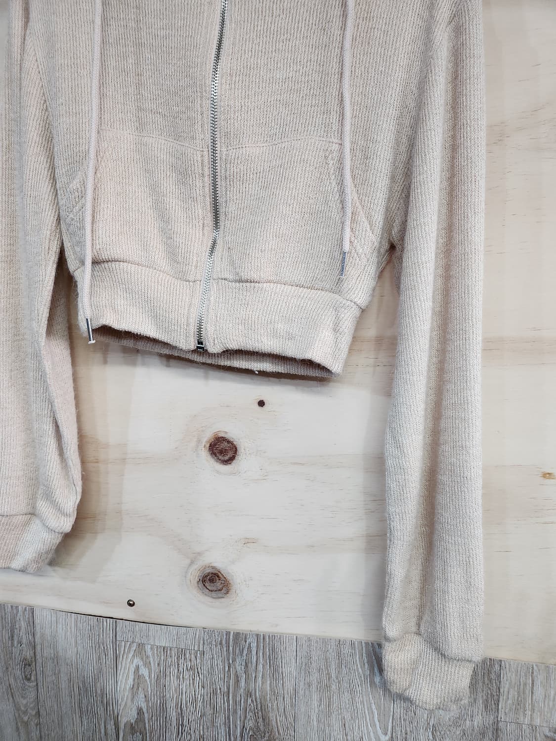 638) 여성 니트 집업 상품이미지4