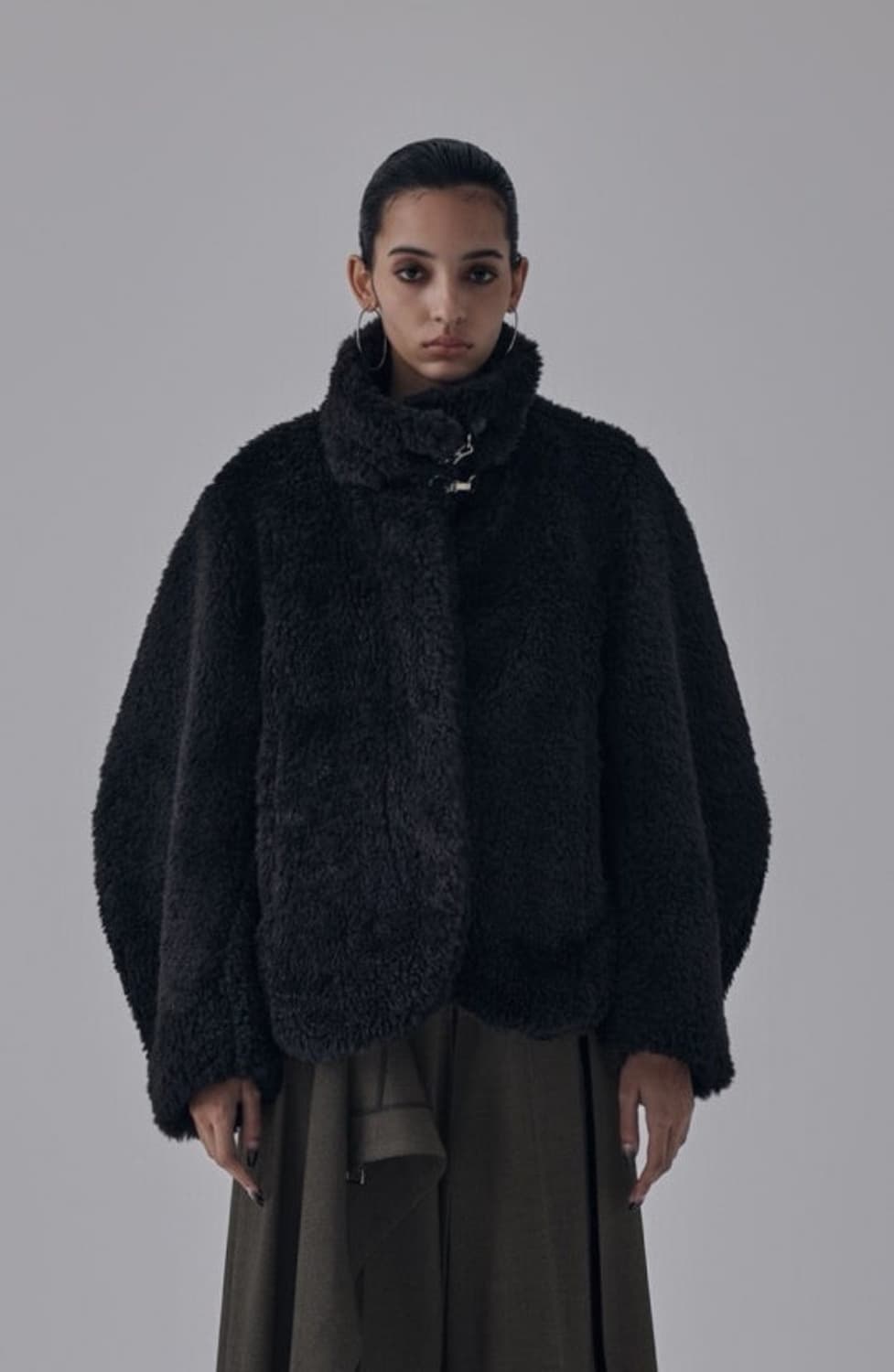 트리밍버드 메탈 후크 시어링 자켓 (새상품) 상품이미지1