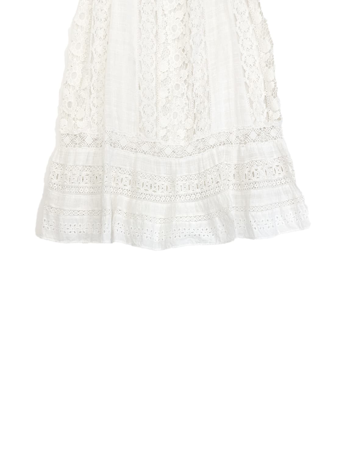 Goa Lace Panel Skirt/ Os 상품이미지3