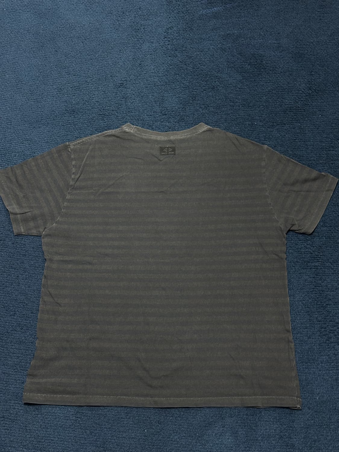 해칭룸 디키즈 VTG 스트라이프 티셔츠 Dyed Blue [2사이즈] 상품이미지3