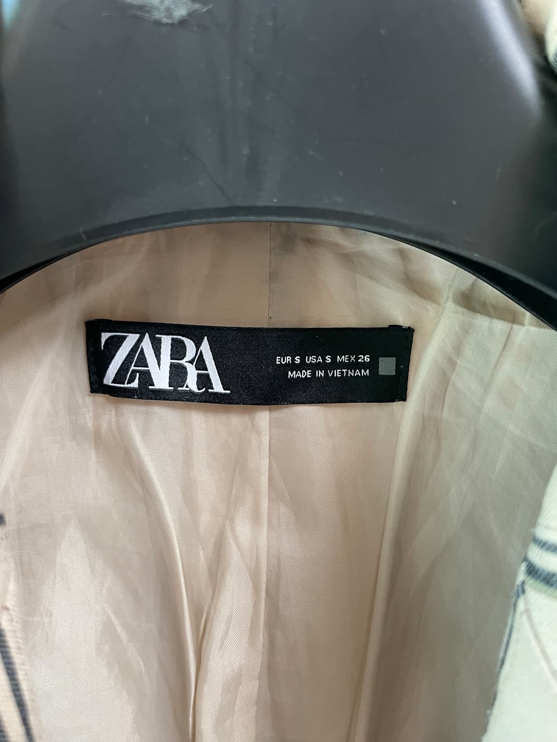 ZARA 스트라이프 더블 블레이저 상품이미지5