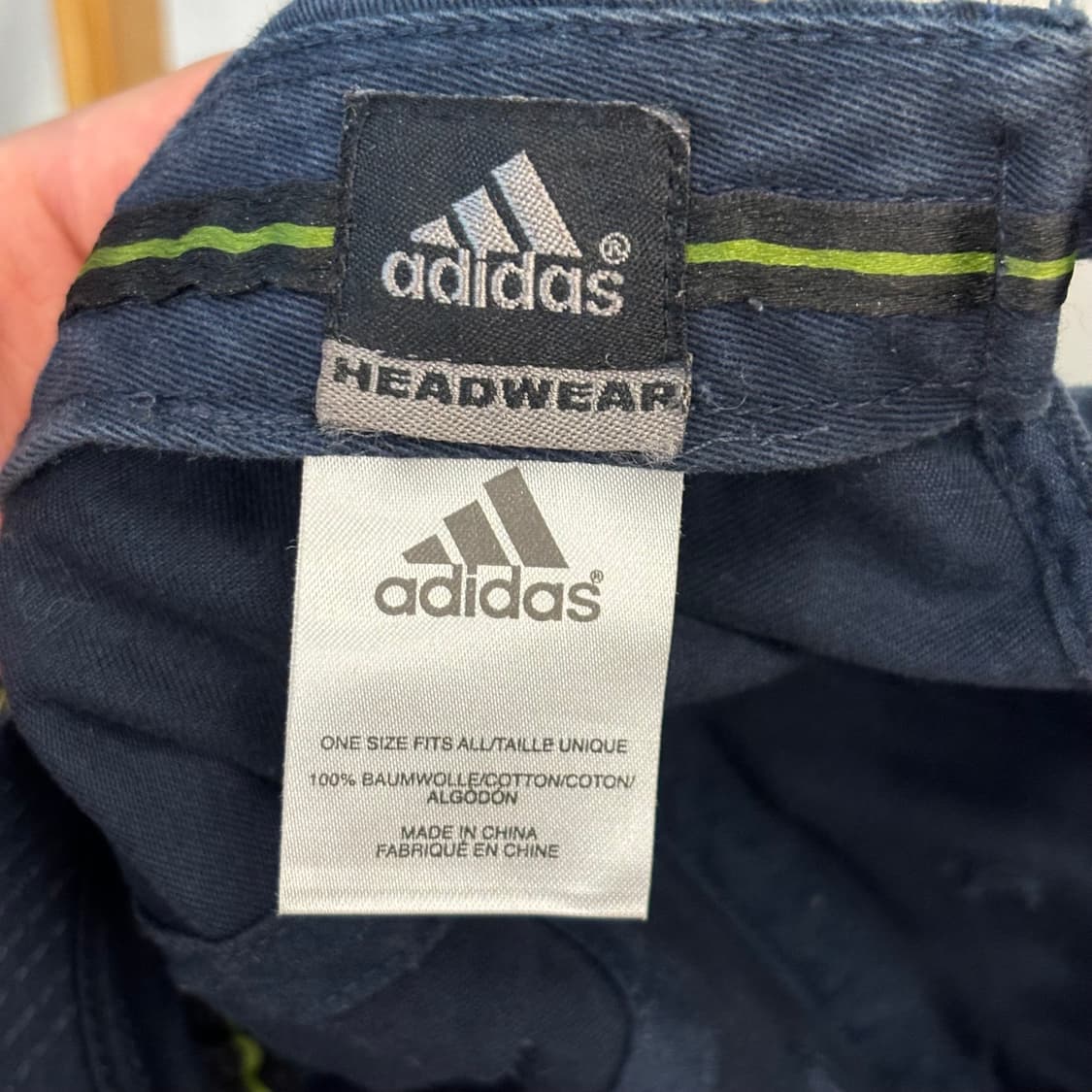 00s 아디다스 이퀍먼트 빈티지 올드스쿨 네이비 볼캡 OS 상품이미지7