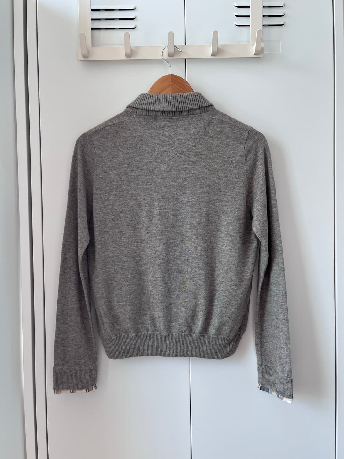 Human woman 체크 레이어드 가디건  상품이미지10