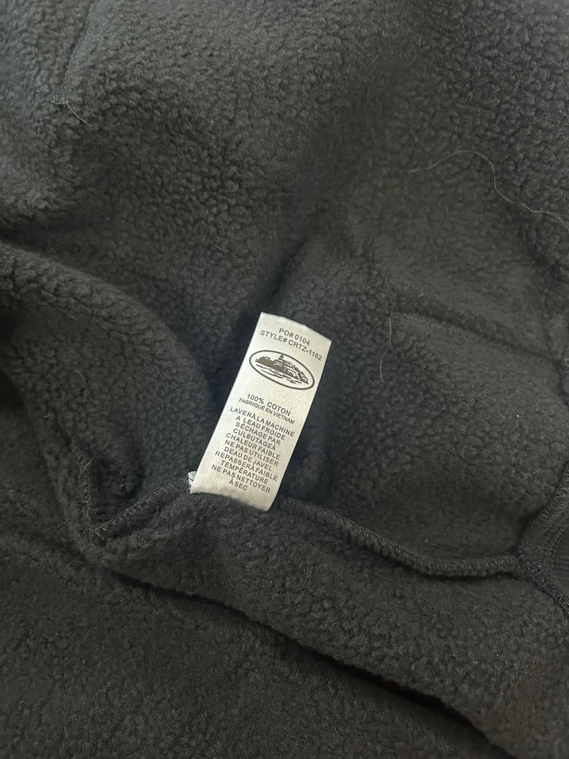 Corteiz island puff zip hoodie L 상품이미지4