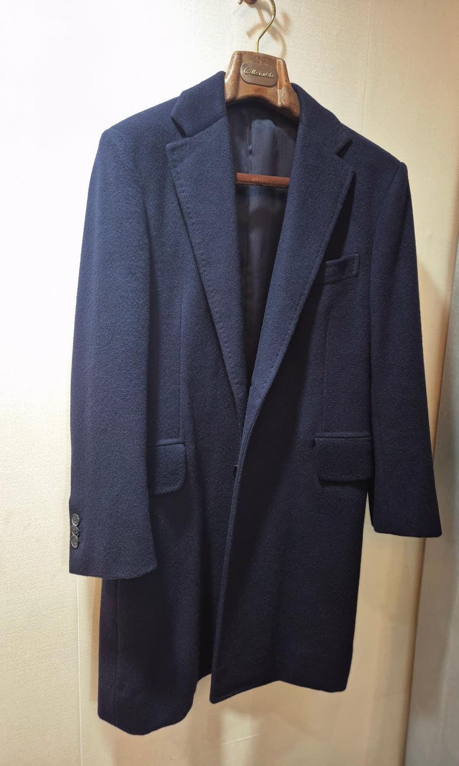 네이비 싱글 코트 상품이미지10