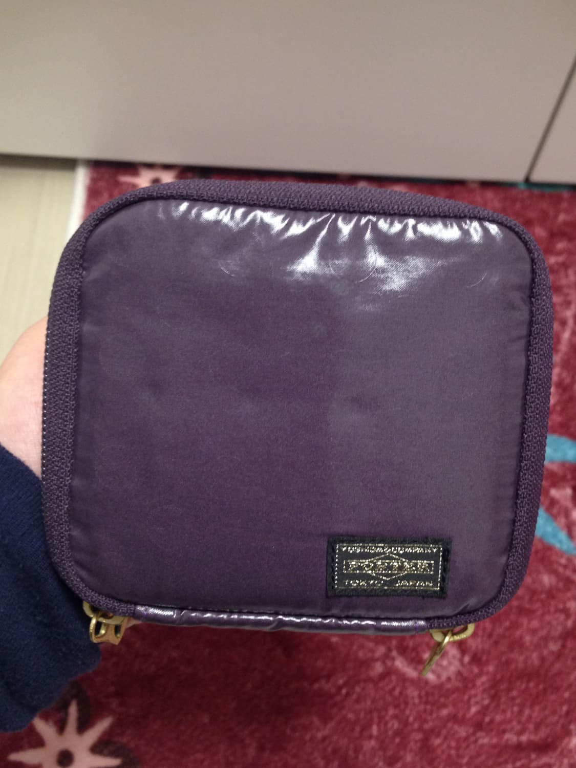 포터 퍼플 도트 지갑 상품이미지1