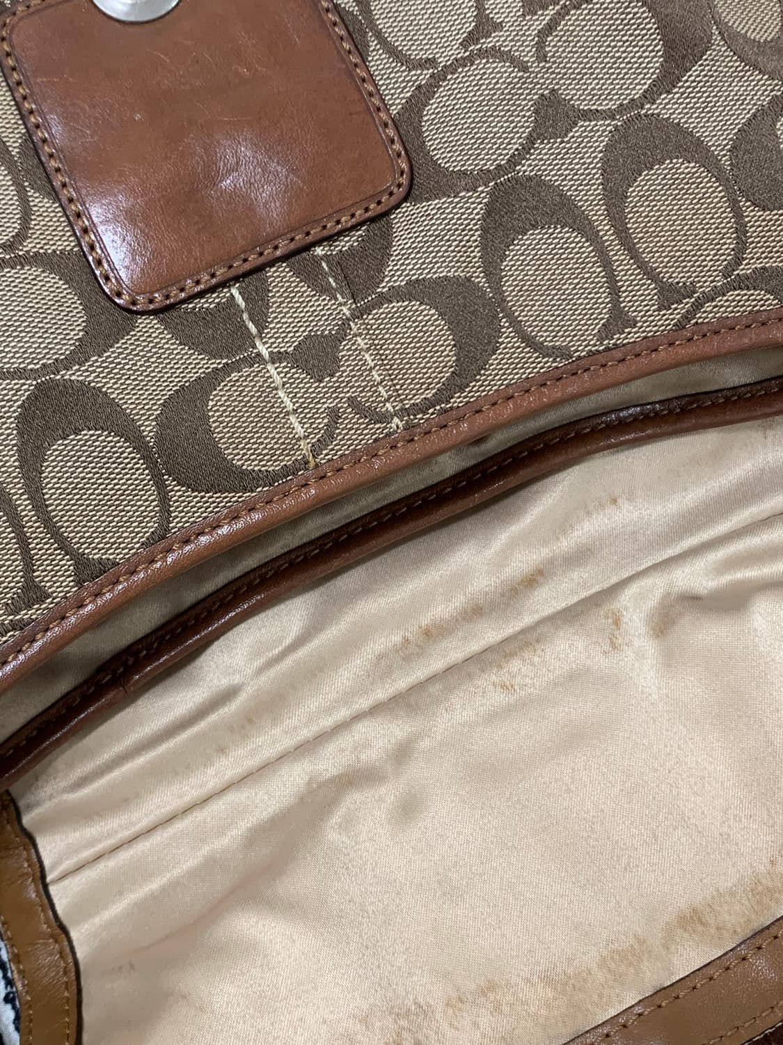 Coach signature mini y2k shoulder bag 상품이미지9