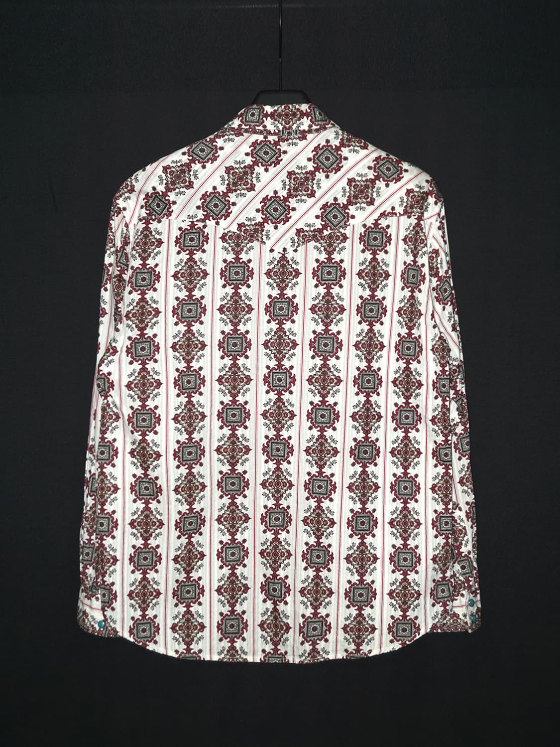 (smith's american) red ethnic shirt  상품이미지4